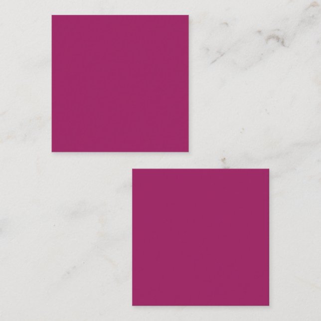Faire-part de mariage Bloc de couleur audacieuse – (Devant / Derrière)