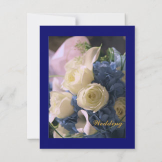 Faire-part de mariage Blue Dream
