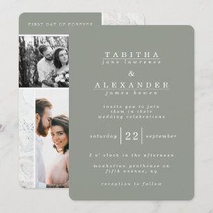 FAIRE-PART DE MARIAGE BOÎTES EN MARBRE