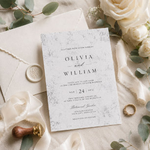 Faire-part de mariage botanique de luxe