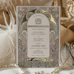 Faire-part de mariage botanique rose Gold Art Nouv<br><div class="desc">Célébrez vos noces à venir avec ce gracieux Faire-part de mariage botanique Art Nouveau, imprégné de l'élégance douce de la feuille d'or rose. La suite d'invitation présente un mélange harmonieux de tons vifs et neutres, créant un décor chaleureux et accueillant pour les délicats motifs botaniques et arboricoles. L'avant de l'invitation...</div>