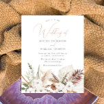 Faire-part de mariage budgétaire des fleurs de sau<br><div class="desc">Fleurs blanches Boho Budget Faire-part de mariage Voir les articles correspondants Niche et Nest Store</div>
