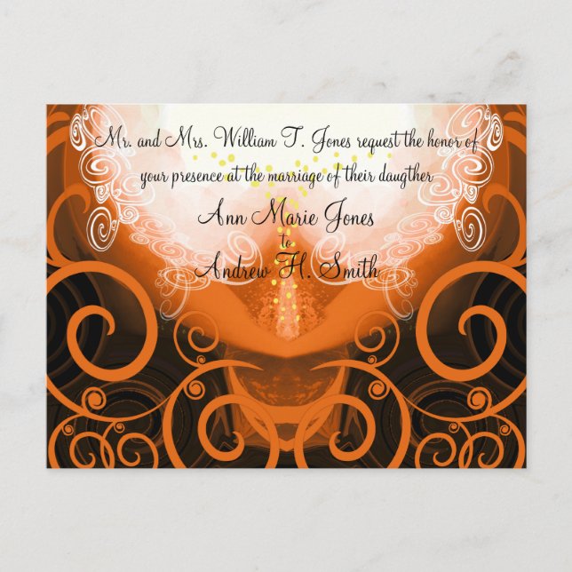 Faire-part de mariage Cala Lily (Devant)