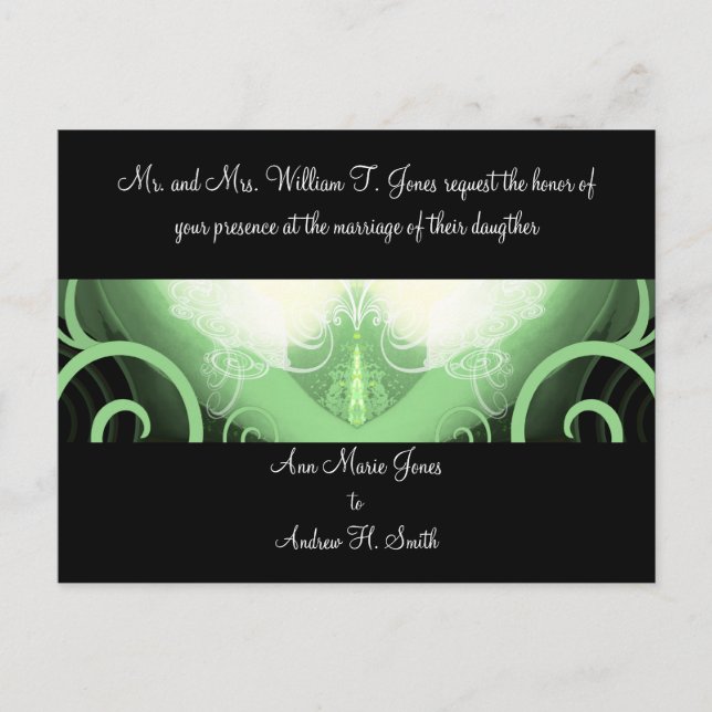 Faire-part de mariage Cala Lily (Devant)