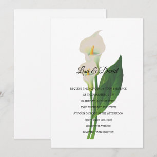 Faire-part de mariage-Cala Lily