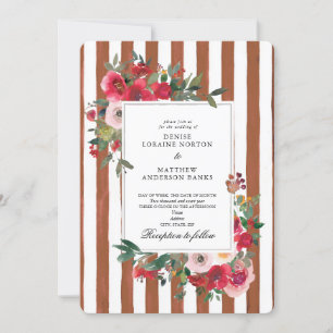 Faire-part de mariage Caramel Cafe