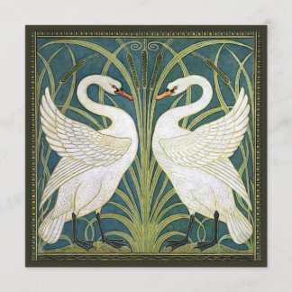 Faire-part de mariage Carré des cygnes Vintages