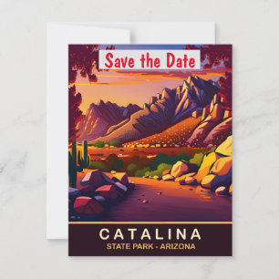 Faire-part de mariage Catalina Arizona Sunset