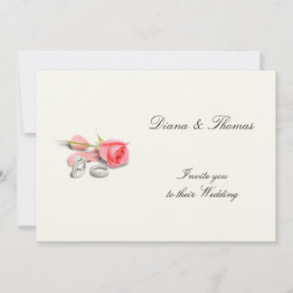 Faire-part de mariage classique
