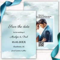 Faire-part de mariage Cloud Nine Angel Wings Photo