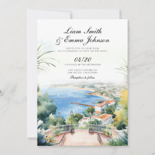 Faire-part de mariage Cote d'Azur France