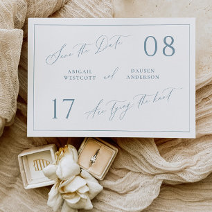 Faire-part de mariage Cottage Poussiéreux à date f