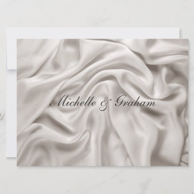 Faire-part de mariage crème Set (Devant)