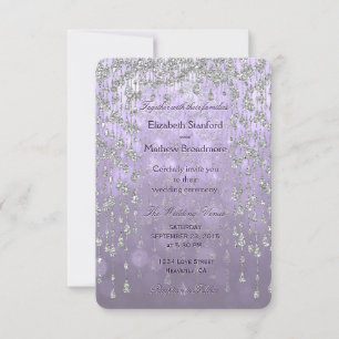 Faire-part de mariage   Crystal Palace Lavender