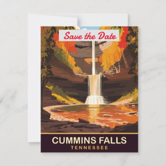 Faire-part de mariage Cummins Falls Tennessee