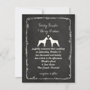 Faire-part de mariage de broches miniatures