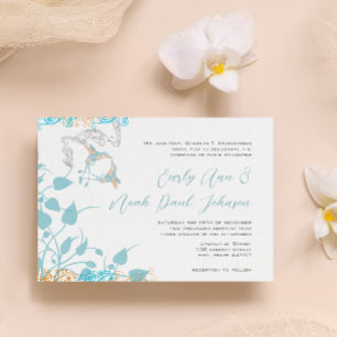 Faire-part de mariage de colibri