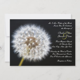 Faire-part de mariage de Dandelion