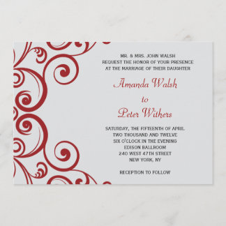 Faire-part de mariage de Fabrique Swirls