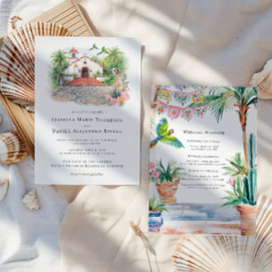 Faire-part de mariage de la chapelle de Puerto Val