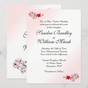 Faire-part de mariage de la Saint-Valentin