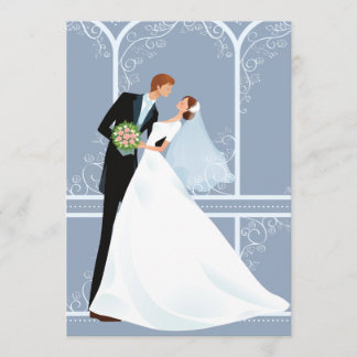 Faire-part de mariage de l'ardoise d'ouverture
