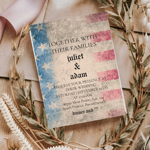 Faire-part de mariage de l'armée de l'air