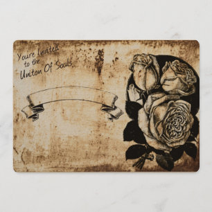 Faire-part de mariage de l'Union