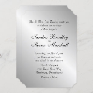 Faire-part de mariage de l'Union du droit et de la