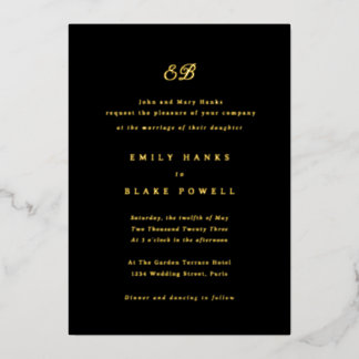 Faire-part de mariage de Marseille Invitation en f