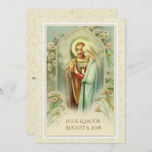 Faire-part de mariage de naissance traditionnelle