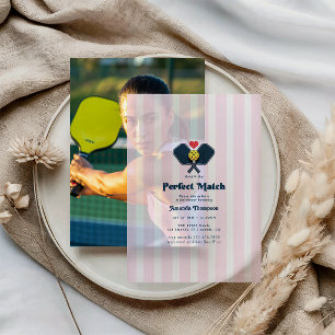 Faire-Part de Mariage de Pickleball Préparé pour u