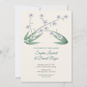 Faire-part de mariage de plage Rengarenga Rock Lil