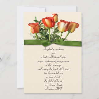 Faire-part de mariage de Rose Bouquet