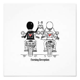 Invitations Faire Part Motard Zazzle Fr