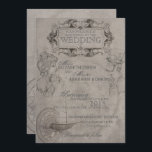 Faire-part de mariage de Steampunk<br><div class="desc">Qui indique que les mariages doivent être pleins des pivoines roses, de Tulle de couleur et blanc lumineux ? Certaines jeunes mariées comme un regard plus lunatique et plus original qui célèbre leurs genres et styles préférés. Il n'y a rien mal avec un foncé et mystérieux recherchez un mariage et...</div>