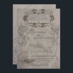Faire-part de mariage de Steampunk<br><div class="desc">Qui indique que les mariages doivent être pleins des pivoines roses, de Tulle de couleur et blanc lumineux ? Certaines jeunes mariées comme un regard plus lunatique et plus original qui célèbre leurs genres et styles préférés. Il n'y a rien mal avec un foncé et mystérieux recherchez un mariage et...</div>