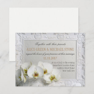 faire-part de mariage de style élégant