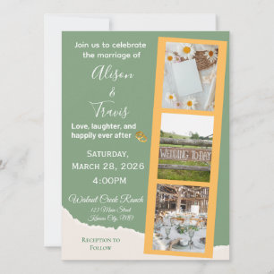 Faire-part de mariage DE STYLE RANCH