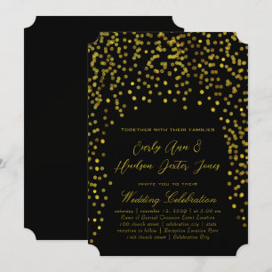 Faire-part de mariage de typographie moderne Vinta