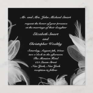 Faire-part de mariage de White Feathers