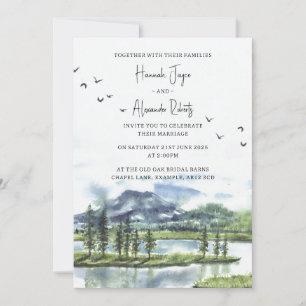 Faire-part de mariage des Grands Lacs