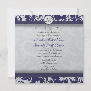 Faire-part de mariage des persiennes à Damas de la