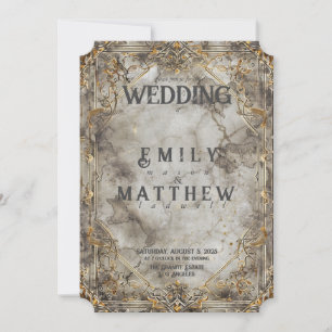 Faire-part de mariage d'Imaginaire Dwarven Splendo