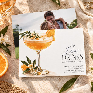 Faire-Part de Mariage Drôle Photo Moderne