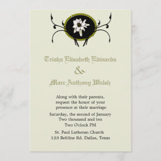 Faire-part de mariage Edelweiss