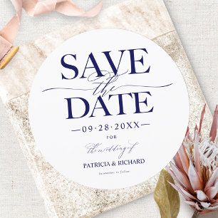 Faire-Part De Mariage Élégant Et Moderne Sans Phot