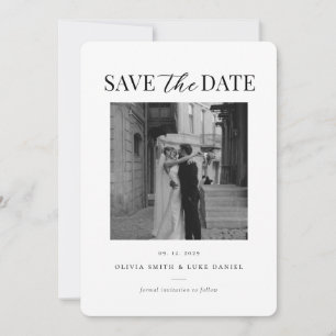 Faire-part de Mariage Élégant Minimaliste Arrondi