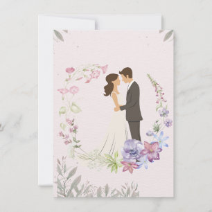 Faire-Part de Mariage Élégant Moderne