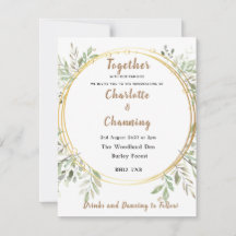 Faire-part de mariage | Élégant | RSVP | Handfasti